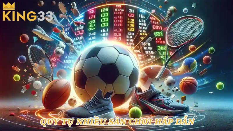 Quy tụ nhiều sân chơi hấp dẫn